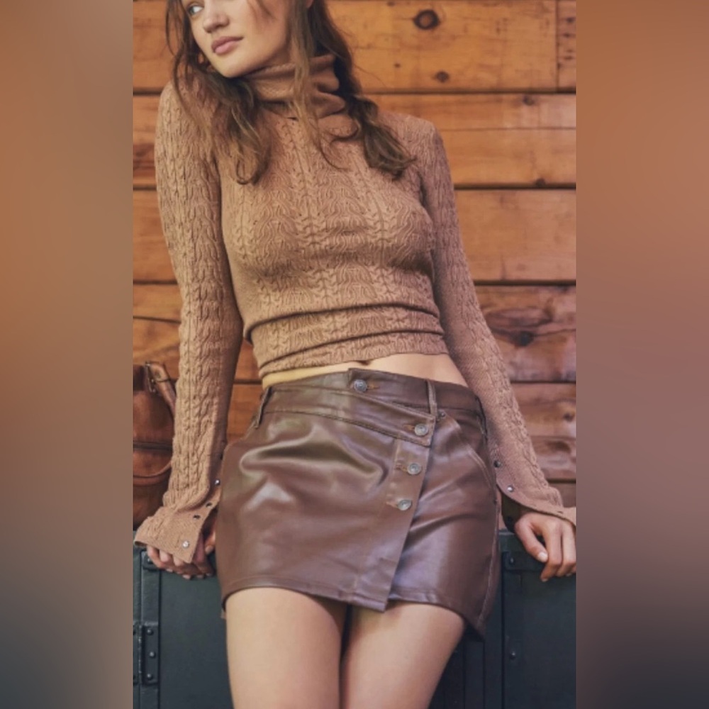 Free People Vegan Skirt - Picture 2 of 13